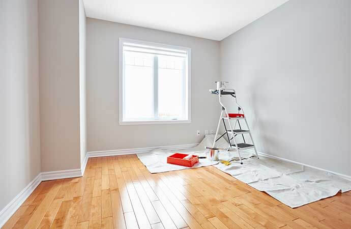 Fases da renovação de apartamento em Portugal