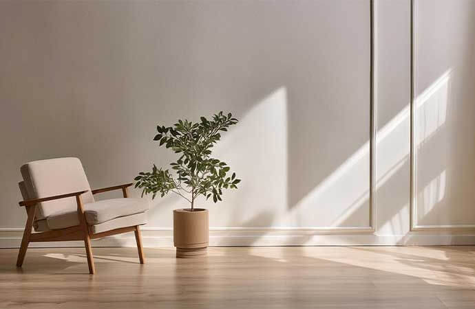 Fases de um projeto de renovação de parede interior em Portugal