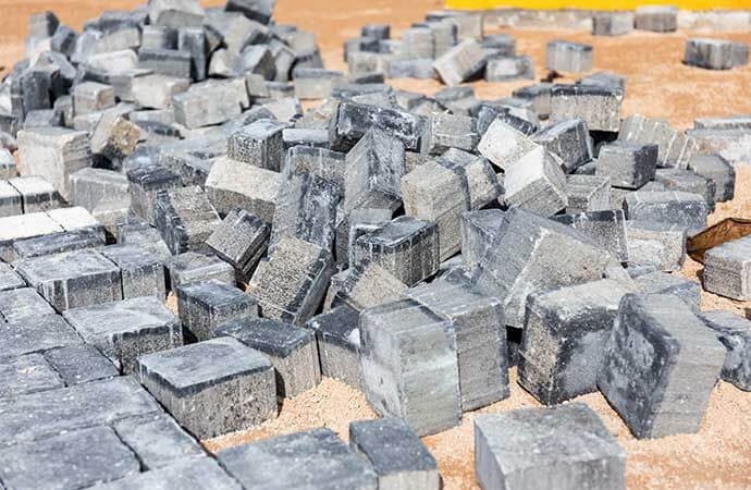 Fases de pavimentação com a Avenir Obras em Portugal