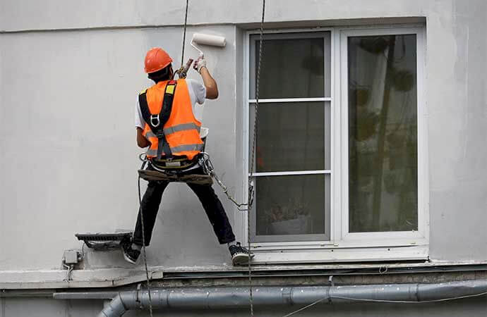 Fases de um projeto de pintura de fachada em Portugal