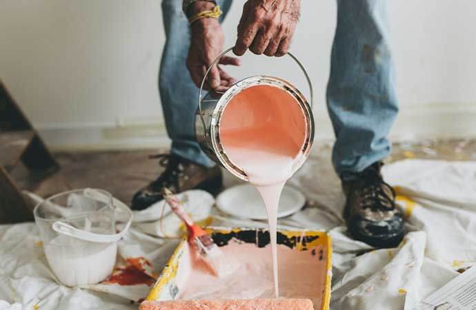 Fases de um projeto de pintura interior em Portugal