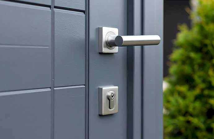 Fases de um projeto de instalação e isolamento de porta de entrada em aço em Portugal