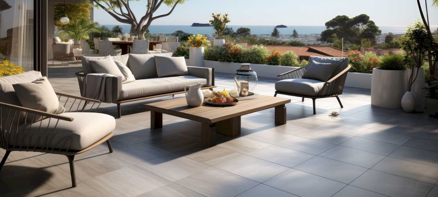 Terraço em Azulejo