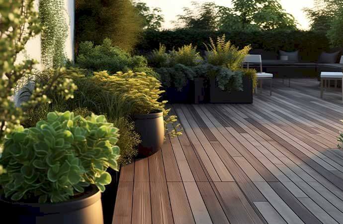 Quais são as fases de um projeto de criação ou renovação de terraço?