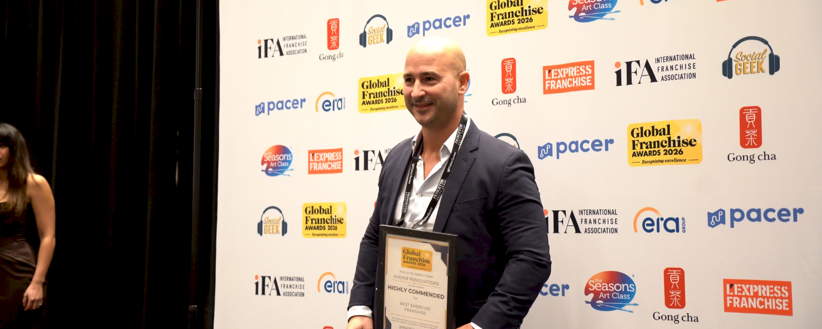 Avenir Obras distinguida nos Global Franchise Awards 2026 em Las Vegas
