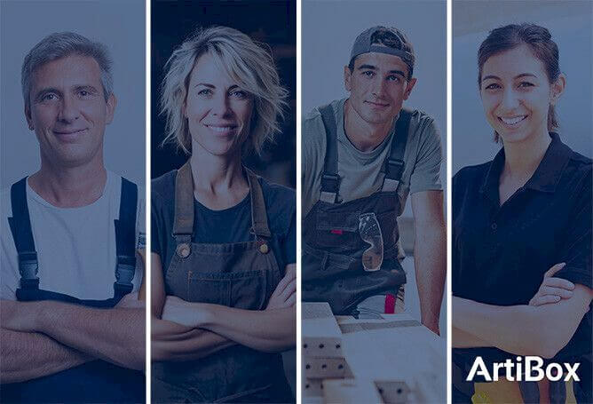 artesão ArtiBox sobre Avenir Obras