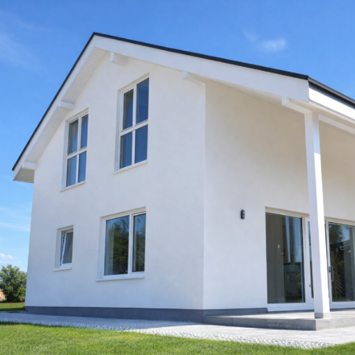 Renovação completa de fachada de uma casa contemporânea em Sintra - Avenir Rénovations